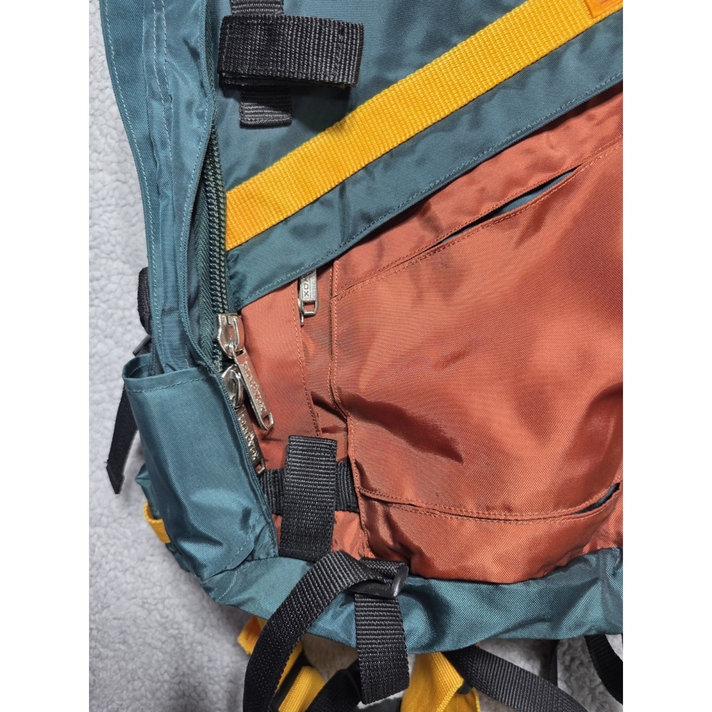Vintage Ortovox CUMULUS Tour Hiking Backpack GREEN Orange Yellow SEE DESCRIPTION - Picture 5 of 16